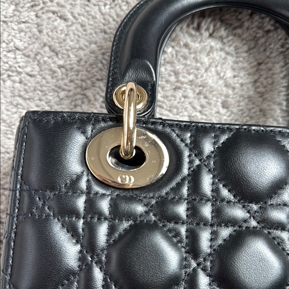 Dior small lady Dior bag - Picture 5 of 16